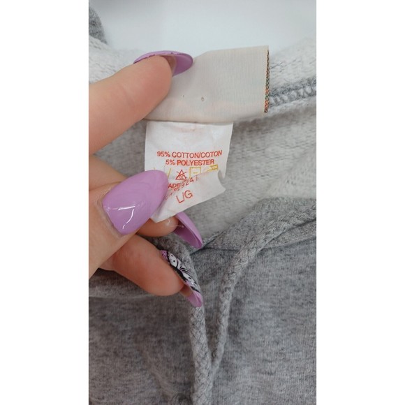 The Shirt Company Pullover Sweater Men's Large/G Hooded Gray CANADA" - Picture 5 of 10